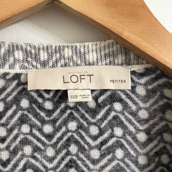LOFT Petite XXS Crew Neck Cardigan - Picture 4 of 5